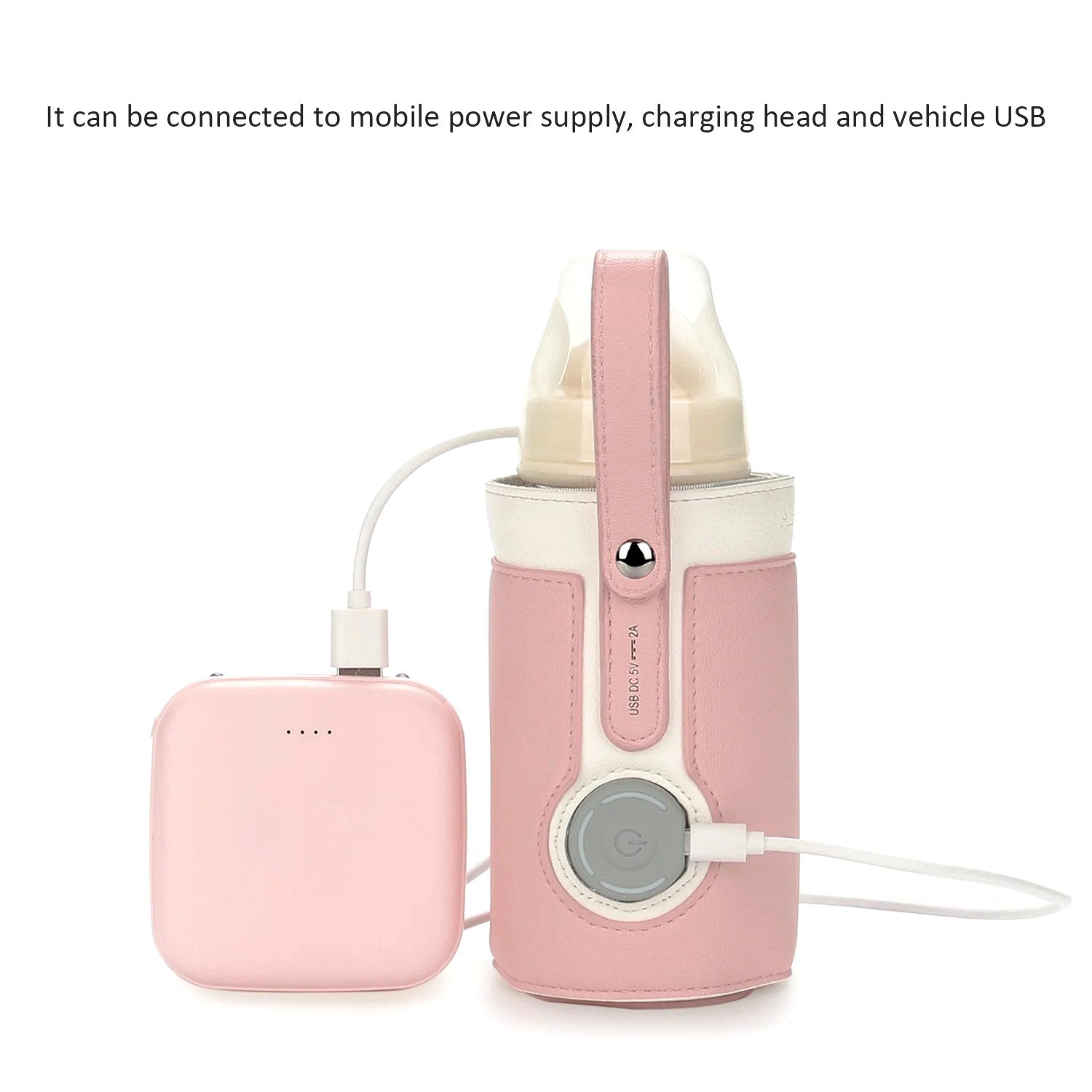 Baby Bottle & Water Warmer pink